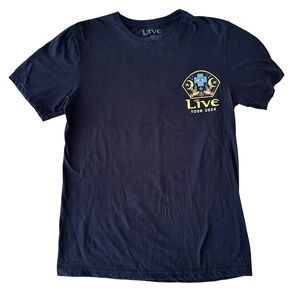 "Live" Concert T-Shirt 2024, Size Small